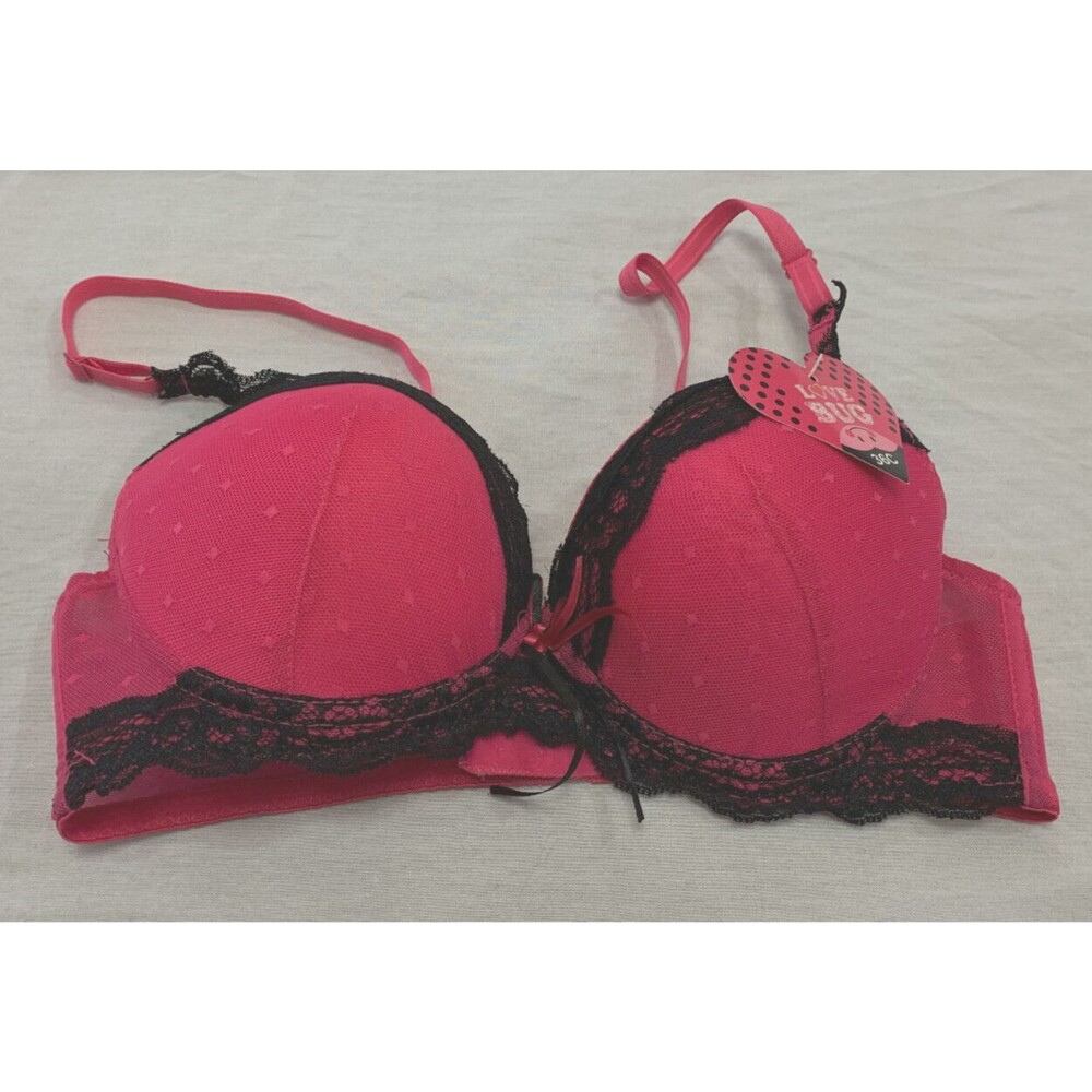 NWT LOVE BUG WOMENS UNDERWIRE BRA SIZE 36C